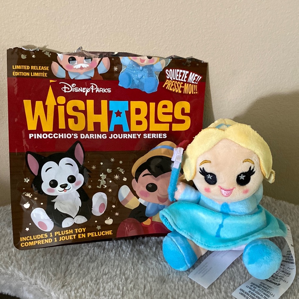 Disney Pinocchio blue fairy wishable brand new